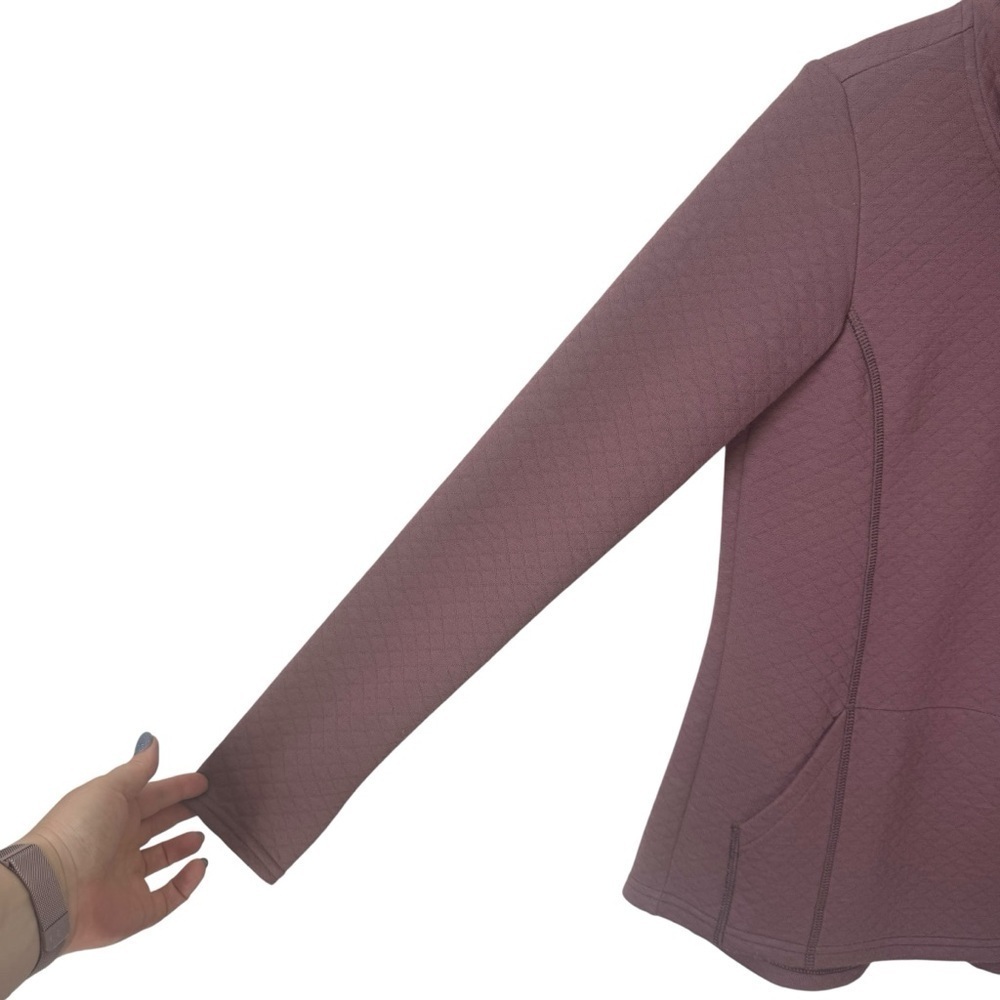 Kuhl Athena Wool Blend Cowl Neck Pullover Sweater Alpenrose Pink Women's Small - Picture 4 of 10